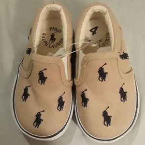 Polo by Ralph Lauren boys canvas shoes